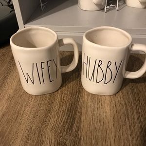 Hubby and wifey rae dunn mugs